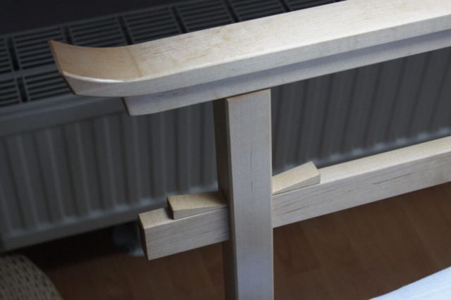 Kopfteil Tempelbett