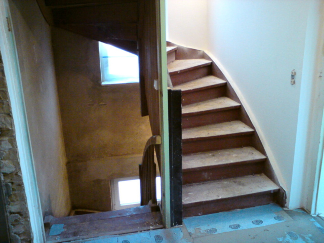 Alte Kieferntreppe Aufgang